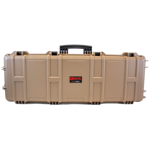 Nuprol Large Hard Case (Tan), Engineered for serious players, the Nuprol Premium Rifle Case (Large) offers rugged, travel-ready protection for full-size airsoft rifles and gear